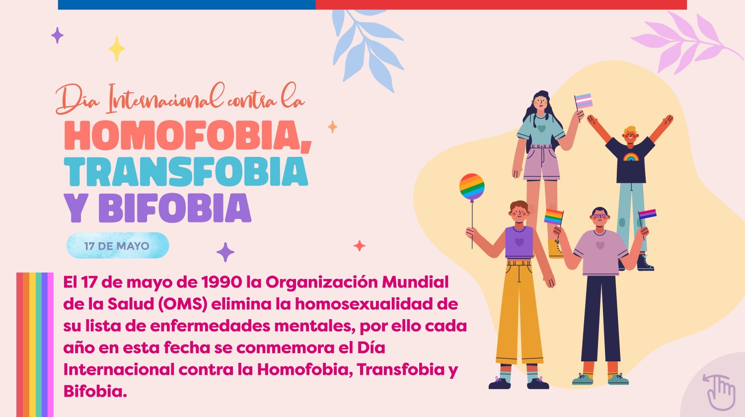 Día Internacional Contra la Homofobia, Lesbofobia, Transfobia y Bifobia ...
